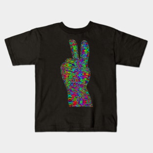 peace out! Kids T-Shirt